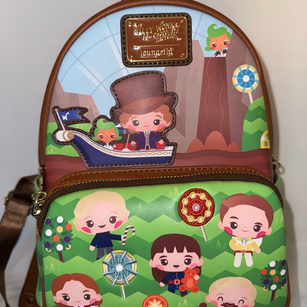 Loungefly Willy Wonka Mini Backpack